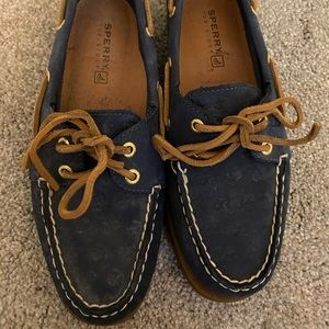 Sperry Navy Blue Boat Shoe
